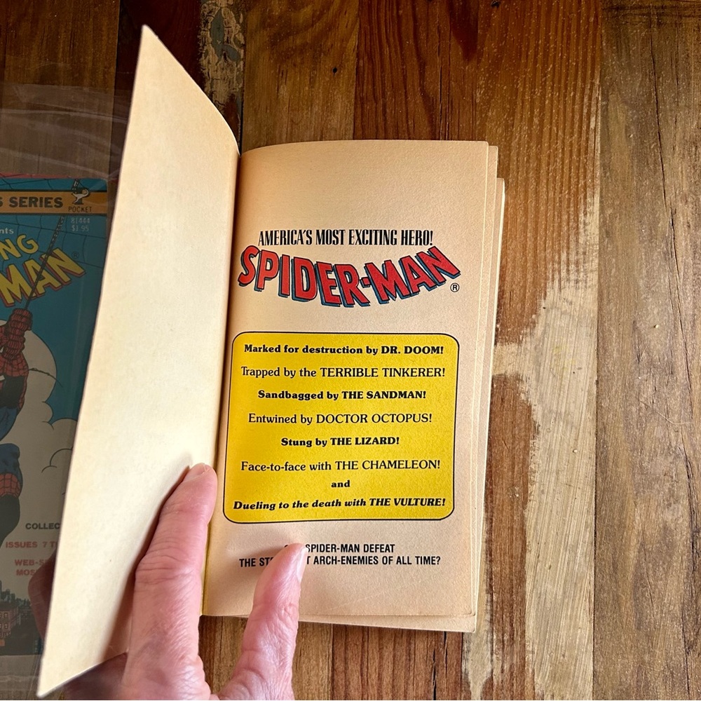 Spider-Man Paperbacks - Picture 10 of 10